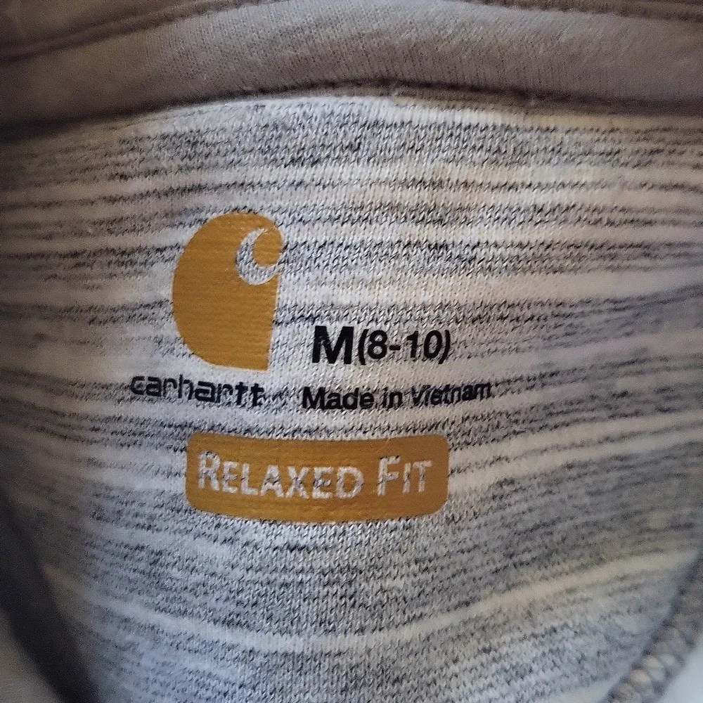CARHARTT Women's Clarksburg Hoodie Size Medium Shadow Space Dye - Picture 7 of 7